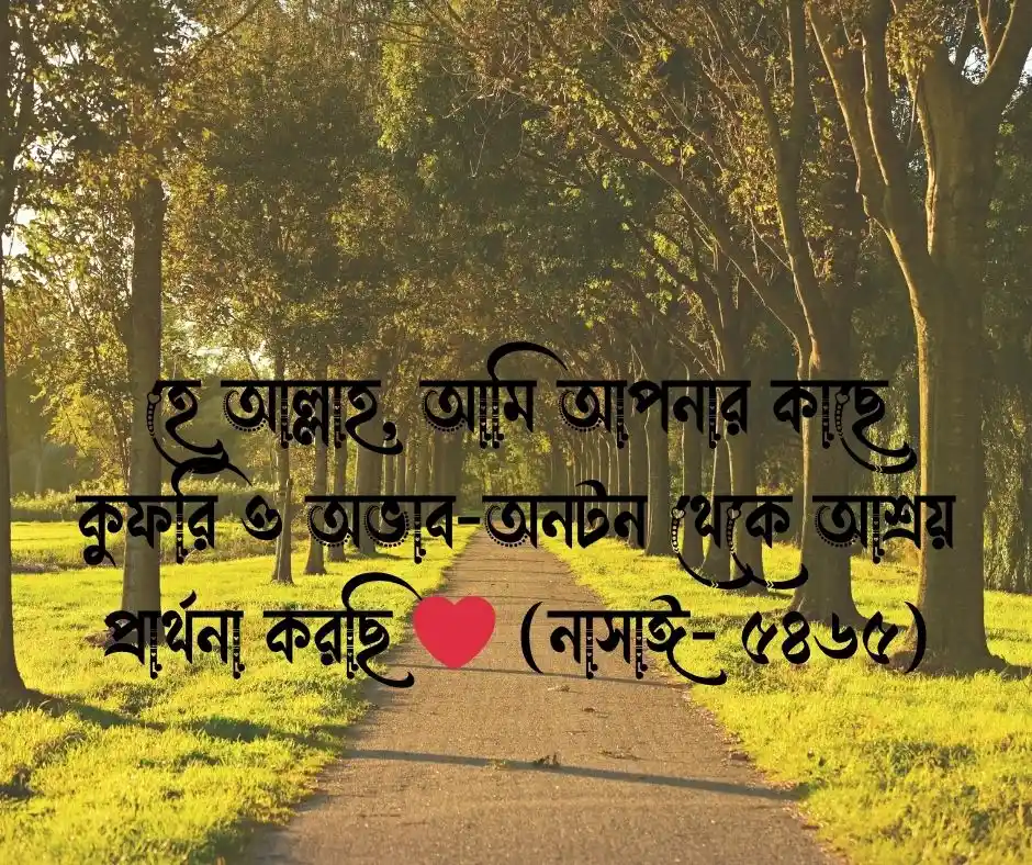 দারিদ্রতা নিয়ে হাদিস