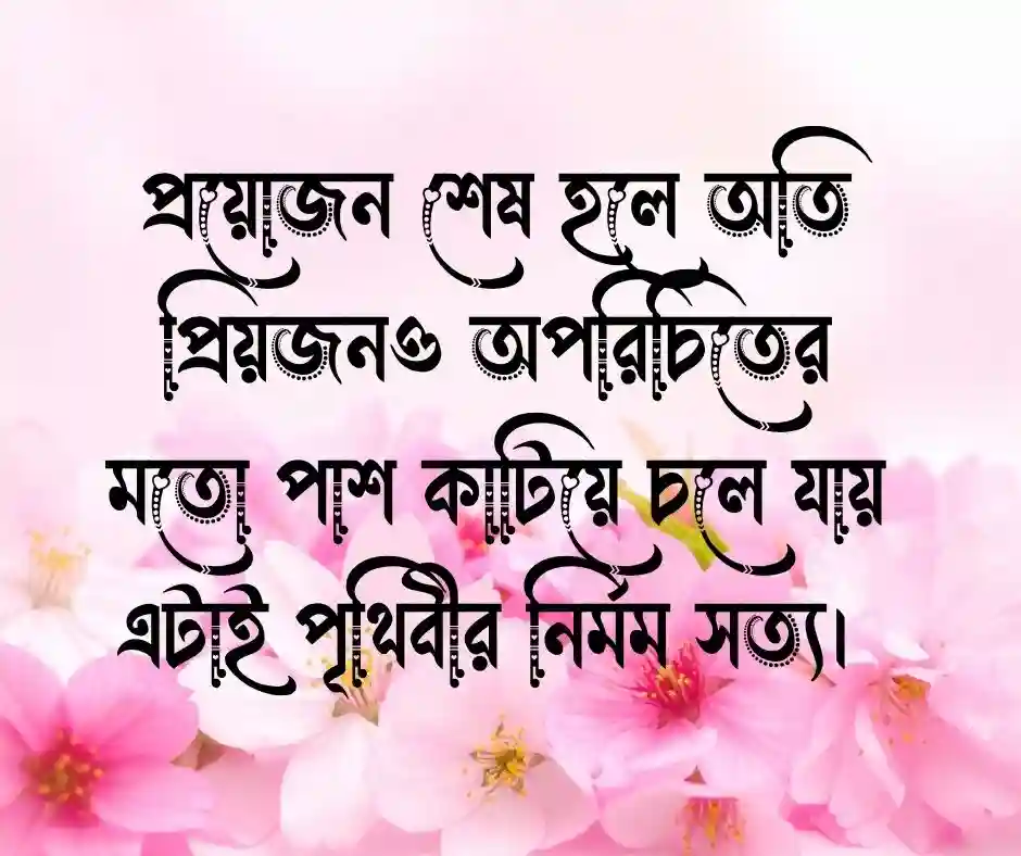 জীবনের বাস্তবতা খারাপ সময় নিয়ে স্ট্যাটাস
