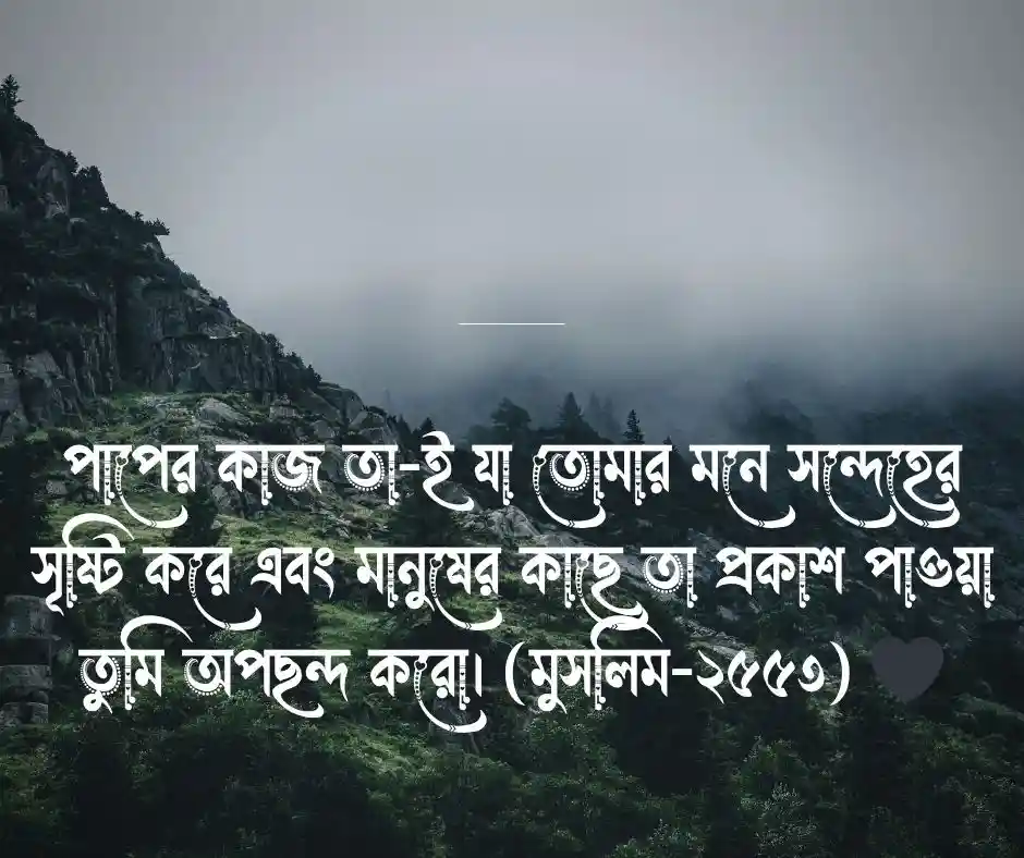 ১২ টি পাপ নিয়ে হাদিস