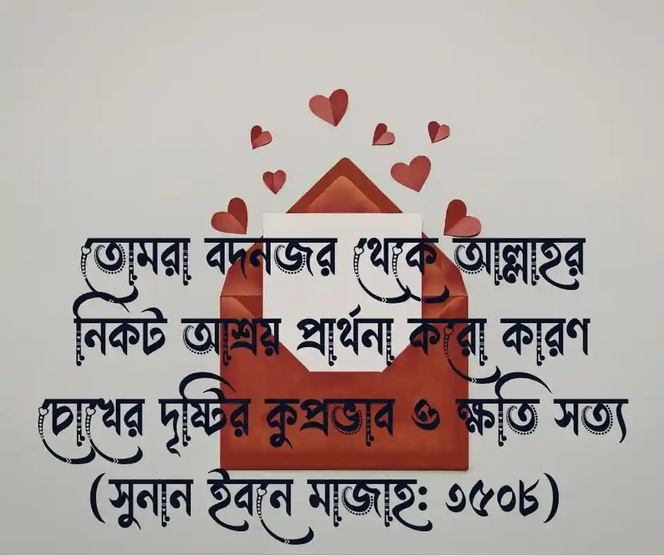 ১৫ টি বদনজর নিয়ে হাদিস