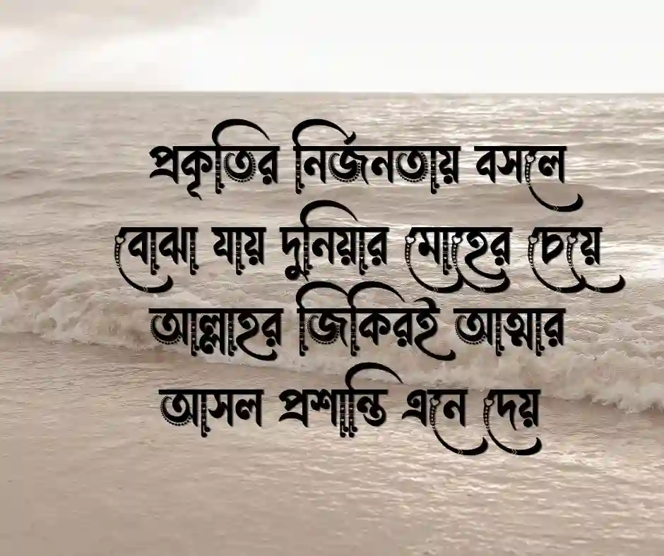 ২০টি প্রকৃতি নিয়ে ইসলামিক স্ট্যাটাস (3)