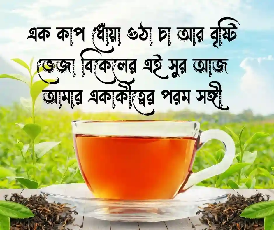 বৃষ্টি ভেজা বিকেল নিয়ে ক্যাপশন