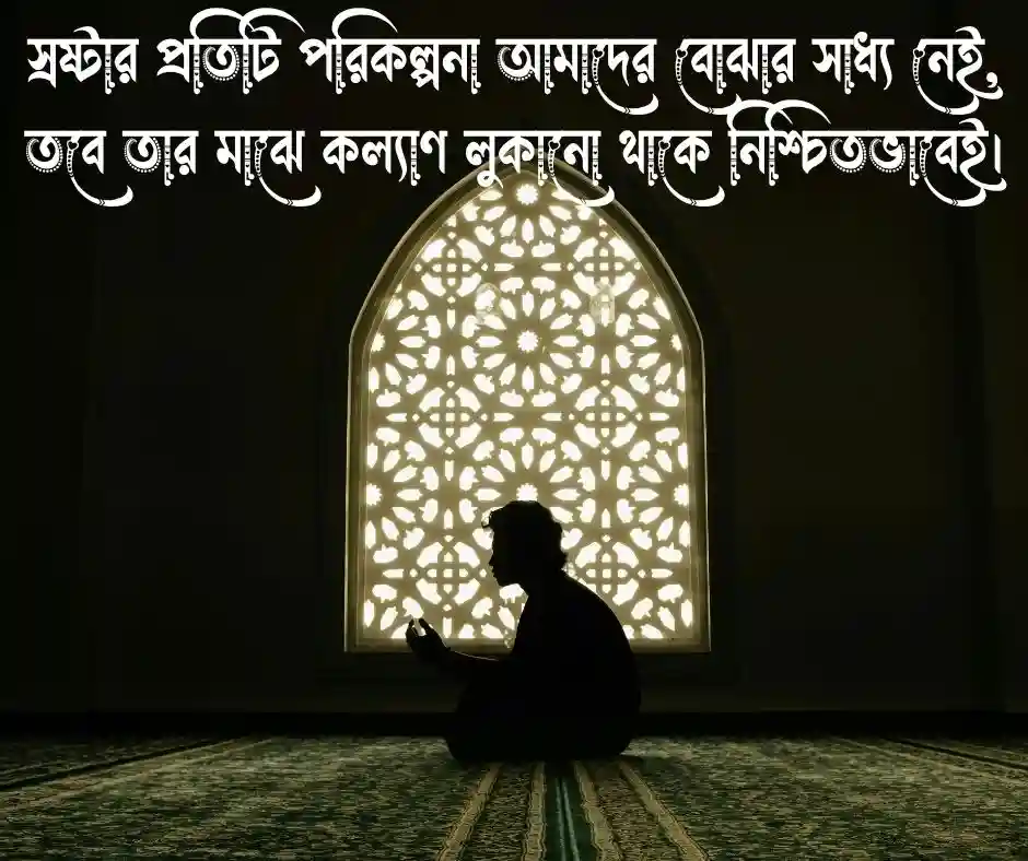 আল্লাহর প্রসংশা করার নিয়ে ক্যাপশন&nbsp;