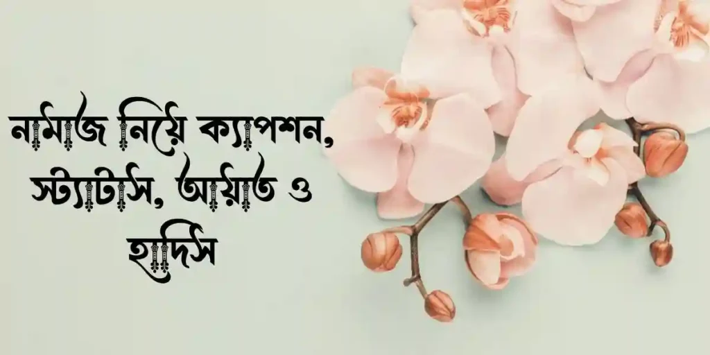 নামাজ নিয়ে ক্যাপশন, স্ট্যাটাস, আয়াত ও হাদিস