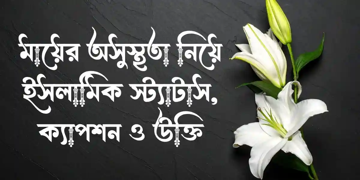 মায়ের অসুস্থতা নিয়ে ইসলামিক স্ট্যাটাস, ক্যাপশন ও উক্তি
